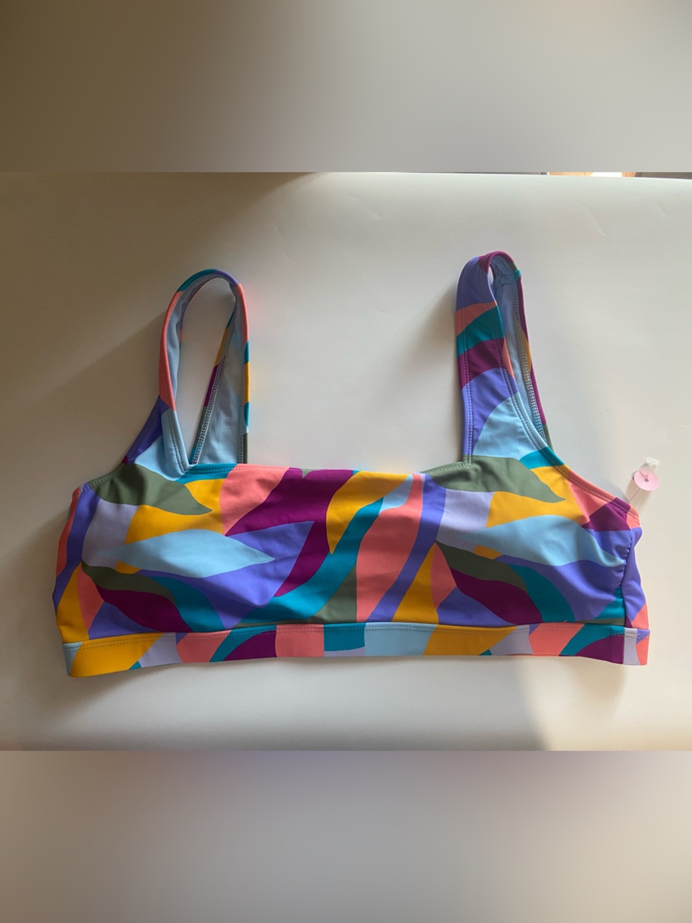 XXL George Bandeau style bikini swim top